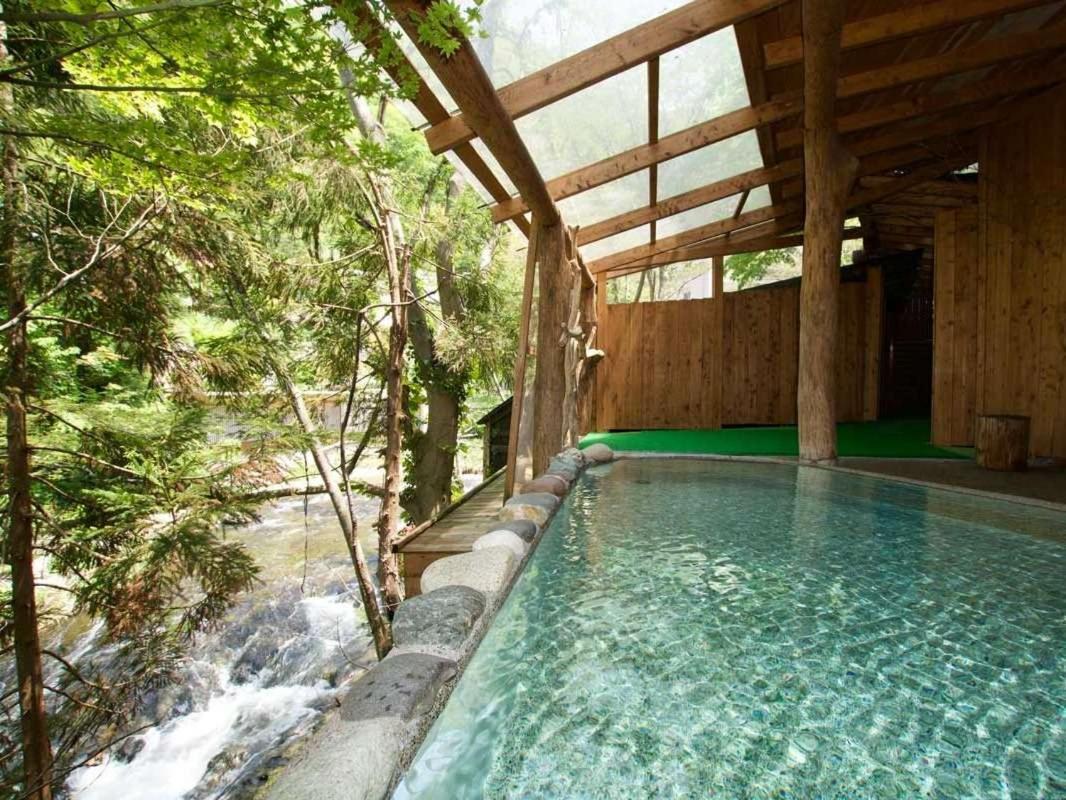 Kutsurogijyuku Shintaki Hotel Aizuwakamatsu Luaran gambar